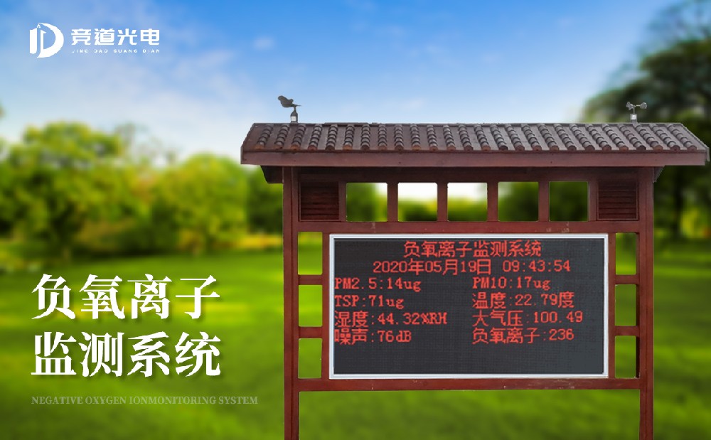 負氧離子環境監測站